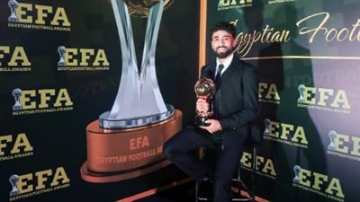 أول تعليق من مروان عطية على تتويجه بجائزة دير جيست الأفضل في الدوري