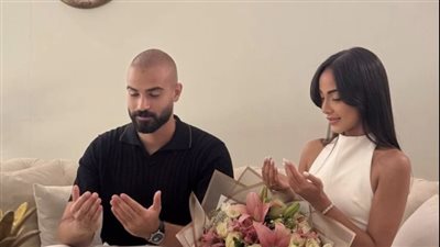 نور شقيقة هنا الزاهد تحتفل بخطبتها