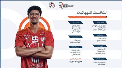 اتحاد اليد يُعلن القائمة النهائية لـ منتخب الناشئين في بطولة العالم تحت 19 سنة