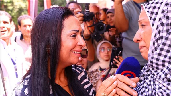 وزيرة التضامن والسيدة