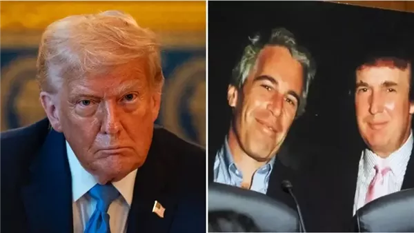 جيفري إبستين وترامب