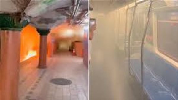 حريق قطار نيوجيرسي