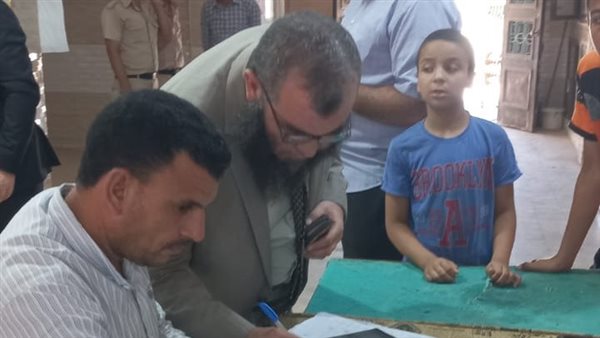 رئيس حزب النور خلال