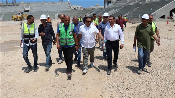 جانب من زيارة اللجنة