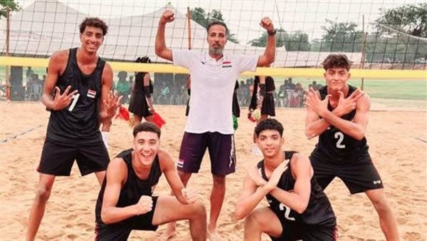 منتخبا ناشئي الطائرة