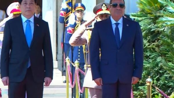 الرئيس السيسي ونظيره