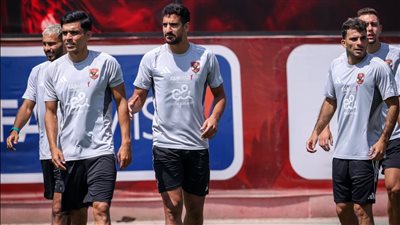 مران الأهلي.. تدريبات في الجيم وجلسة لـ ريبيرو مع اللاعبين 