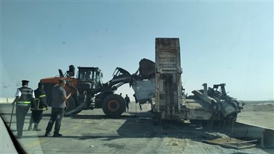 بعد مصرع 7 وإصابة 44 شخصا.. إعادة فتح وتسيير حركة المرور على الصحراوي الشرقي ببني سويف