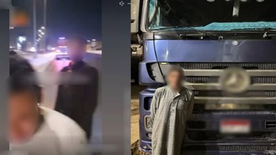 القبض على سائق سيارة نقل يسير برعونة في الجيزة 