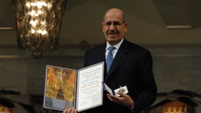 نوبل تُحيي ذكرى حصول محمد البرادعي على جائزة نوبل للسلام