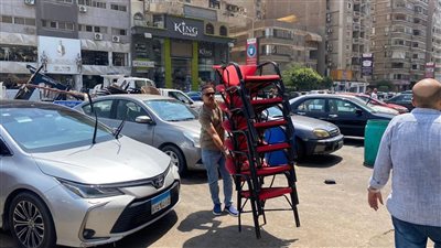 محافظة القاهرة تواصل حملاتها بحي النزهة لرفع الإشغالات استجابة لشكاوى المواطنين | صور