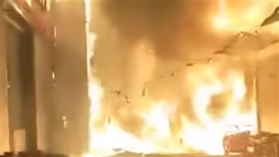 إصابة شخصين في حريق شبرا الخيمة.. و7 سيارات إطفاء للسيطرة على النيران 