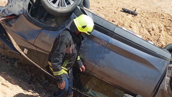 انقلاب سيارة- أرشيفية