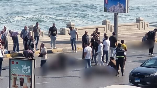 مشهد من الحادث