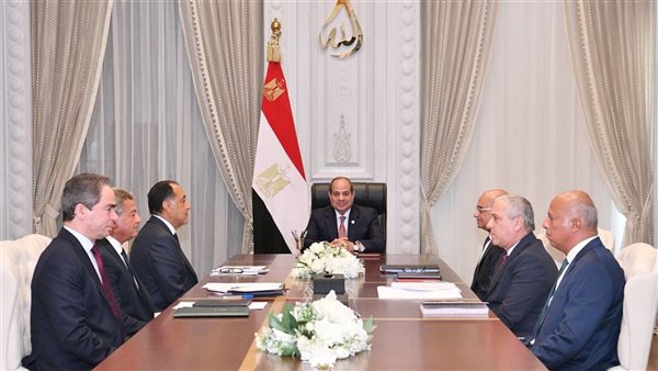 اجتماع الرئيس السيسي