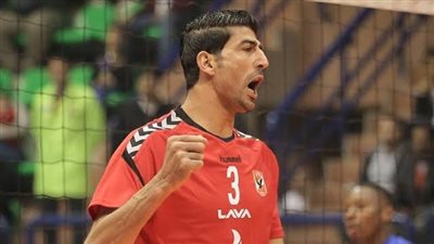 إصابة عبد الحليم عبو في معسكر منتخب مصر للكرة الطائرة