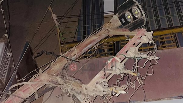 جانب من الحادث 