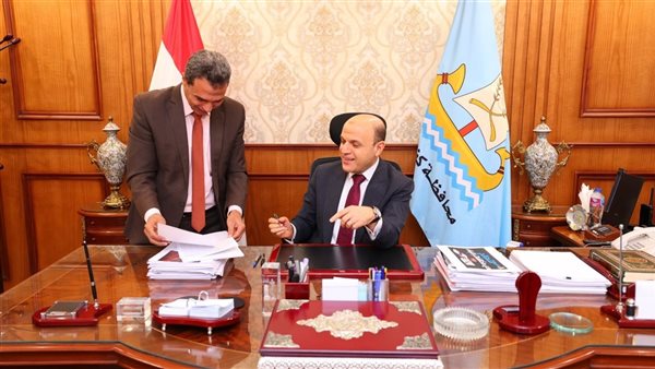 محافظ كفر الشيخ ووكيل