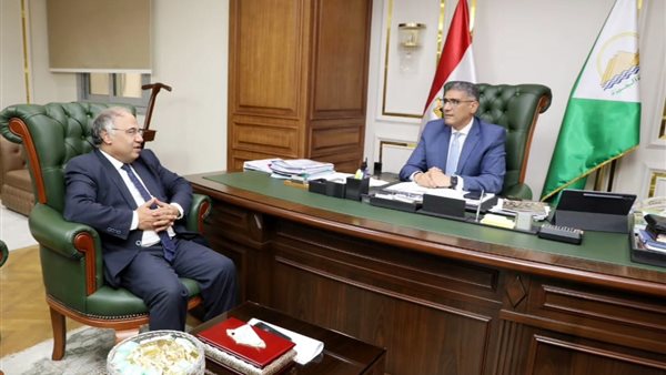 محافظ الجيزة يستقبل