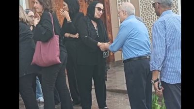 أحمد شفيق وخالد مرتجي أول الحاضرين للمشاركة في جنازة علي المصيلحي