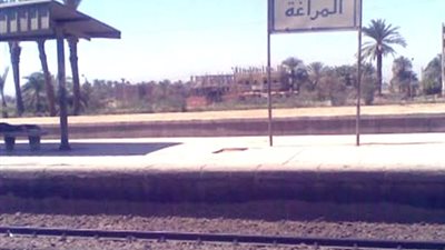 مصرع شاب صدمه قطار في سوهاج