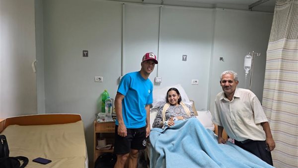 إمام عاشور يزور ابنة