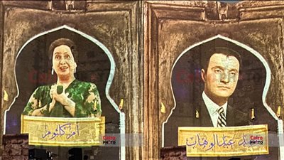 بتقنية الهولوجرام.. أم كلثوم ومحمد عبد الوهاب حاضران في افتتاح مهرجان القلعة