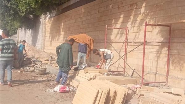 جانب من التطوير 