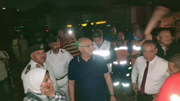 محافظ القليوبية ينتقل