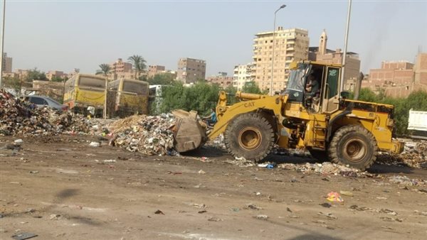 تراكم المخلفات بمنطقة