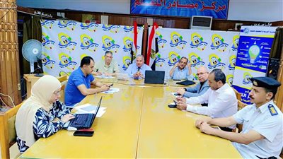 خالد قبيصي يتابع غرفة عمليات امتحانات الثانوية العامة 