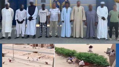 مشاجرة بين 10 أشخاص بسبب توك توك في أكتوبر.. والأمن يضبط المتهمين