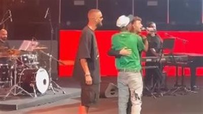 عفروتو ومروان موسى يفاجئان الشامي في حفله بجدة| صور