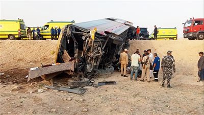 جثتان و31 مصابًا.. ننشر الحالة الصحية لضحايا حادث تصادم أتوبيس مع مقطورة جرار زراعي بأسيوط 