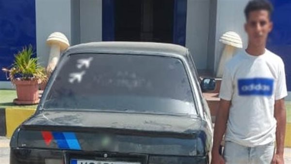 المتهم والسيارة المضبوطة