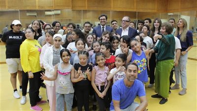 وزير الثقافة يشهد البروفات التحضيرية لافتتاح ملتقى أولادنا بدار الأوبرا| صور