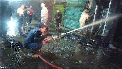 دون خسائر بشرية.. السيطرة على حريق داخل محل إكسسوارات بطما شمال سوهاج