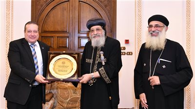 البابا تواضروس يلتقي مجلس إدارة الهيئة القومية لضمان جودة التعليم