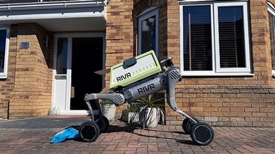 البريد السريع يستخدم كلبًا روبوتيًا لتسليم الطرود في بريطانيا | صور 