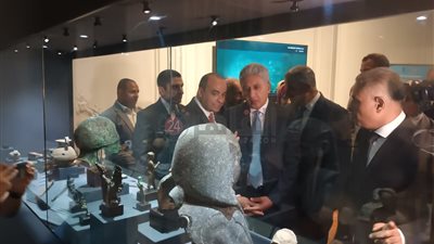 بعد افتتاحه.. الصور الأولى لمعرض الآثار الغارقة بمتحف الإسكندرية القومي