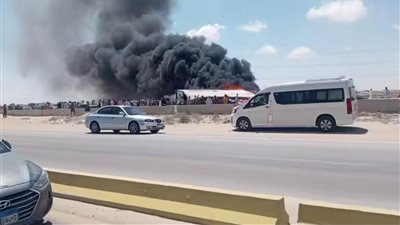 حالتا وفاة.. الصحة: نقل 18 مصابًا للمستشفى إثر حادث طريق الإسكندرية - مطروح