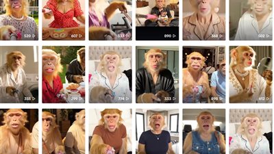 جدل على السوشيال ميديا بسبب محتوى القردة لي لي بالذكاء الاصطناعي.. ما القصة؟