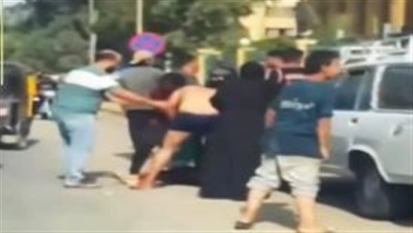 جانب من المشاجرة