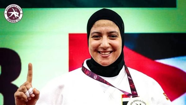 صفا سليمان بطلة الجودو