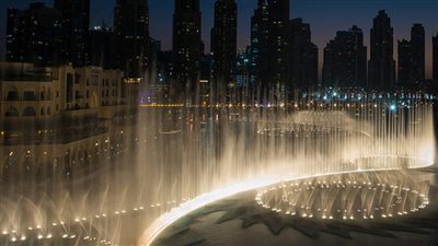 بعد إغلاقها بسبب أعمال التطوير.. موعد إعادة افتتاح نافورة دبي 