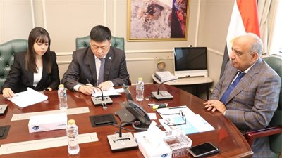 وزير الكهرباء يبحث مع شركة تشاينا إنرجي توطين صناعة الخلايا الشمسية والبطاريات في مصر