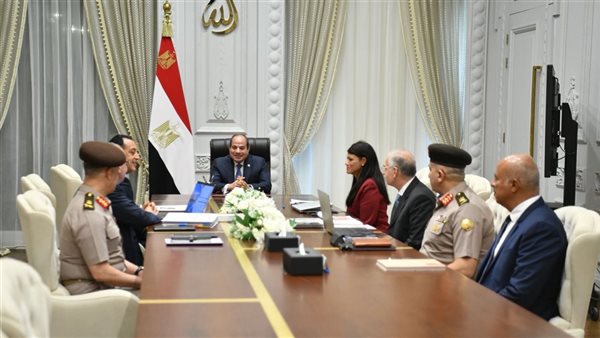 الرئيس السيسي خلال