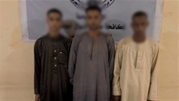 المتهمين والمضبوطات