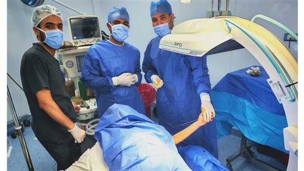 جانب من الجراحة 