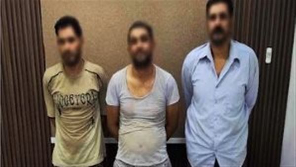 المتهمين والمضبوطات